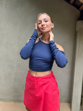 Tinkerbell Long Sleeve Crop Top